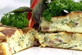 Omelete de batata frita