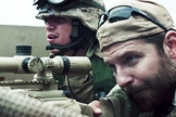 Ator Bradley Cooper no filme Sniper Americano