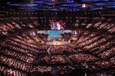 Uma megaigreja é uma grande igreja que conta com pelo menos 2000 participantes numa uma típica semana de culto. (Foto: Reprodução/ Juicy Ecumenism)