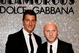 Domenico Dolce e Stefano Gabbana, estilistas da grife Dolce & Gabbana. (Reprodução/ Circuito A)