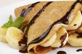 Crepe de banana