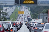 Trânsito na estrada