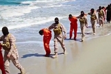 Estado Islâmico executa cristãos na praia