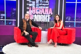 A apresentadora Luciana Gimenez recebeu em seu programa Luciana By Night o polêmico pastor Caio Fábio.