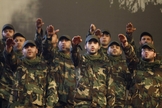 Combatentes do Hezbollah. (Reuters)