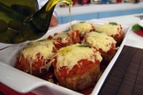 Porpetone de frango com catupiry
