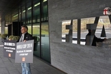 Rio de Paz em protesto contra a Copa em 2014