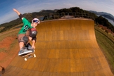 Sandro Dias, o Mineirinho, hexacampeão mundial de skate.