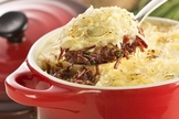 Escondidinho de carne seca