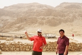 Pastores Joel Engel e Édino Melo na Estrada 90, em Israel. (Foto: Guiame/ Marcos Corrêa)