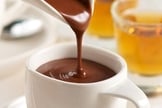 Chocolate quente de microondas