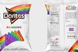 Doritos Rainbows, um pacote com chips que usam as cores do arco-íris. (Foto: ABC News)