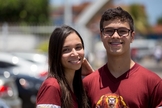 Vitória e Gabriel são da Igreja Adventista do Sétimo Dia e farão a prova do Enem às 19h