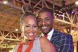 Cantora gospel norte-americana Tina Campbell e Teddy Campbell, seu marido. (Foto: Eurweb)