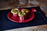 Muffim salgado de tapioca com legumes. (Foto: Divulgação)