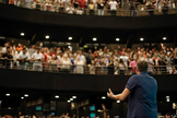 André Valadão prega em novo templo da Igreja Batista da Lagoinha (Foto: Jean Assis)