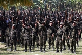 Rebeldes da Frente de Libertação Islâmica nas Filipinas