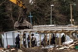 Cerca de 4 mil pessoas da Síria, Sudão e outros países estão abrigadas no campo. (Foto: Associated Press Photo)