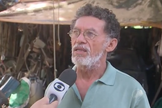 José Ivanildo Cabral educa a filha de seis anos a acreditar na ausência de divindades. (Foto: Reprodução/TV Bahia)