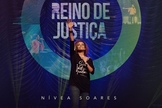 Capa do disco Reino de Justiça de Nívea Soares. (Foto: Divulgação).