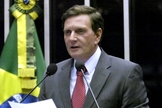 Marcelo Crivella é senador pelo PRB - RJ e bispo licenciado da Igreja Universal do Reino de Deus. (Foto: PRB)
