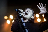 Bruce Dickson se apresenta com sua banda Iron Maiden, para cerca de 41 mil pessoas em São Paulo. (Foto: Lucas Lima / UOL)