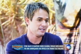 Hoje, Durán afirma que não quer retomar o sucesso dos anos 90. (Foto: Reprodução/Record)