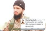 Maxime em um dos vídeos publicados pelo Estado Islâmico.