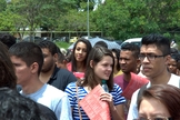 esmo iniciando o exame mais tarde, os sabatistas chegam aos locais de prova no mesmo horário que os demais candidatos. (Foto: MEC).
