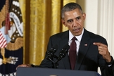 Barack Obama afirmou que 'suas crenças cristãs' o levam a apoiar a política de banheiros transgêneros nas escolas . (Foto: Reuters)