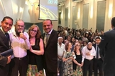 Zé do Caixão participou de um culto na Igreja Adventista do Sétimo Dia Central Paulistana. (Foto: Extra)