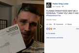 Pastor Greg Locke publicou um vídeo no Facebook, dizendo que a provocação contra ele não irá funcionar. (Imagem: Facebook)