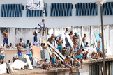Detentos fazem rebelião no presídio de Alcaçuz, no RN. (Foto: G1)