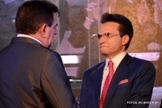 Pastor Jabes Alencar (esquerda) transfere a liderança da AD Bom Retiro para o pastor Samuel Ferreira. (Foto: Getúlio Camargo)