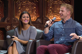 Sean Lowe e sua esposa, Catherine, durante entrevista. (Imagem: Youtube)