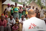 Atuação da MSF em país da África na luta contra o ebola. (Foto: Médicos Sem Fronteiras) 