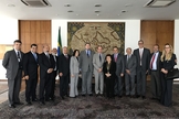 Líderes evangélicos se reuniram com o ministro das relações exteriores, Aloysio Nunes. (Foto: Assessoria de Imprensa)