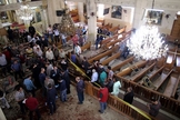 Atentado na igreja copta de Tanta deixou pelo menos 26 mortos e 50 feridos. (Foto: Khaled Elfiqi/EPA)