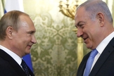 Presidente russo, Vladimir Putin e o primeiro-ministro de Israel, Benjamin Netanyahu. (Foto: Reuters)