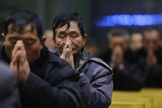 Cristão chinês em momento de oração em Xiliulin, na China. (Photo: CNS)