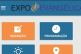 Reprodução de parta da imagem do aplicativo da Expoevangélica. (Imagem: Reprodução)