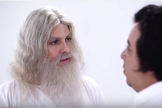 Cena do vídeo 'Céu Católico', do Porta dos Fundos. (Imagem: Youtube)