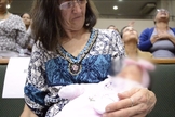Doze bebês foram consagrados a Deus durante um evento especial. (Foto: Lagoinha).