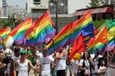 Protesto LGBT em Porto Rico. (Foto: NACLA)