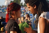 Moah Buffalo pregou para milhares de jovens que fizeram parte do Woodstock Festival. (Foto: Reprodução/Facebook)