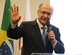 O governador falou a pastores e líderes nesta quinta-feira, na Zona Norte de São Paulo. (Foto: Guiame/Marcos Paulo Correa)