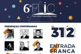 Com entrada gratuita, a FLIC terá convidados especiais. (Foto: Reprodução).