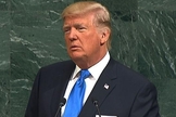 Donald Trump fez seu primeiro discurso na Assembléia Geral das Nações Unidas. (Foto: CBN News)