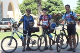 Os missionários vão enfrentar 200 quilômetros de pedalada. (Foto: Mariana Canto/Pedalando por Bíblias)