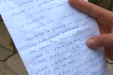 Ladrão se arrepende, devolve carro e pertences roubados e pede perdão em carta. (Foto: RPC/Reprodução)
